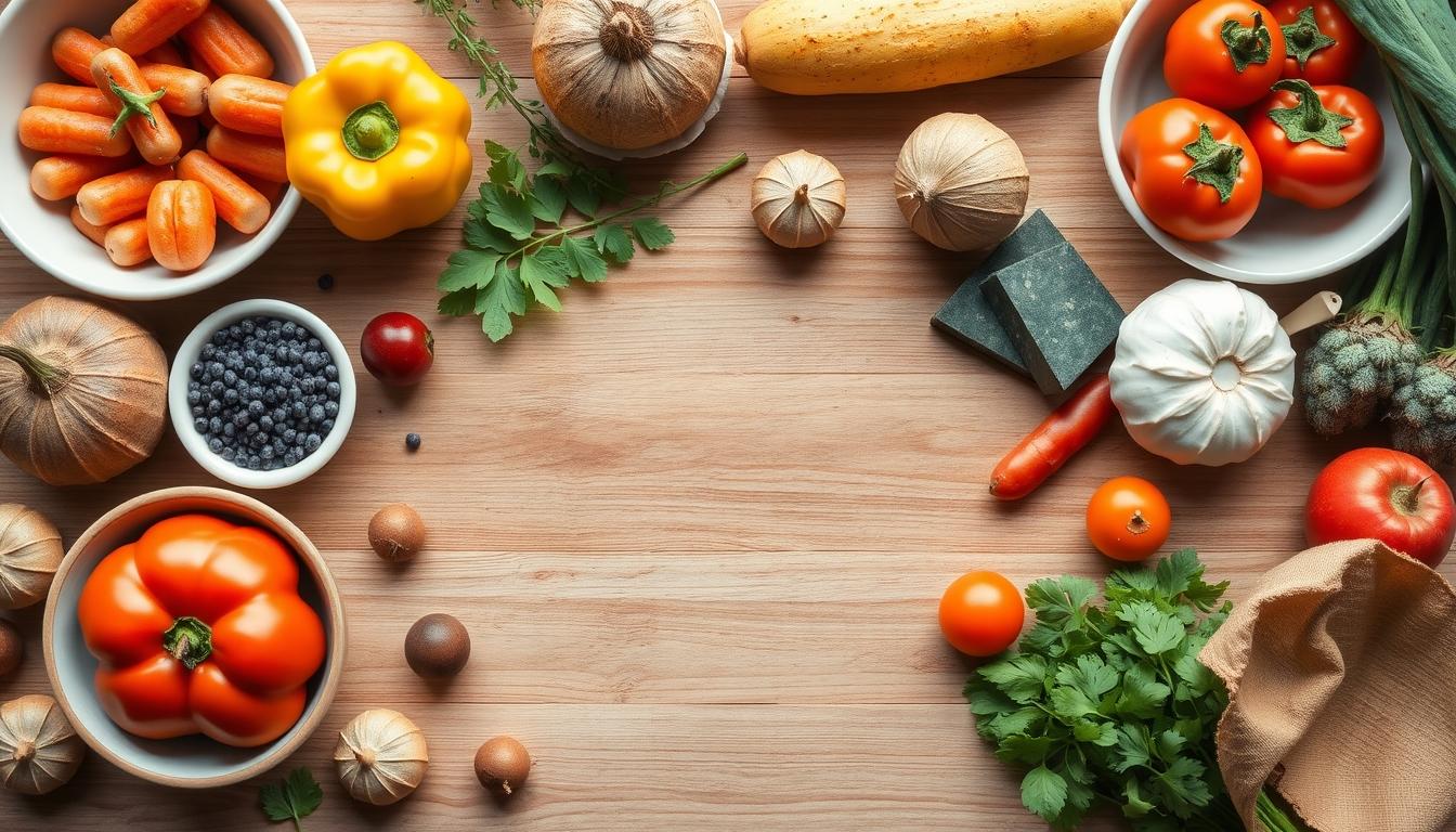 Fresh seasonal cooking dish